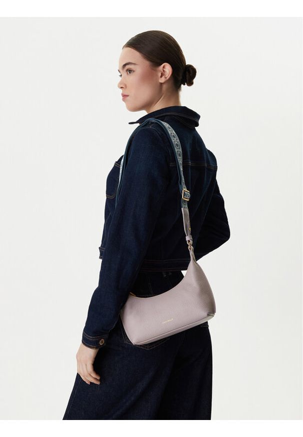 Coccinelle Torebka UF8 Coccinellesuri E5 U8F 55 01 01 Szary. Kolor: szary. Materiał: skórzane