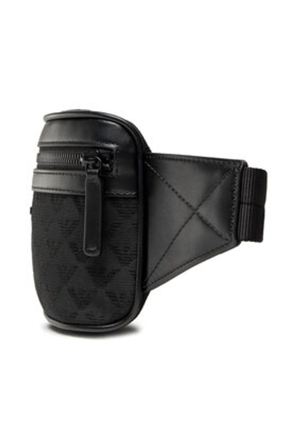 Emporio Armani Saszetka nerka Y4O312 Y022V 81336 Czarny. Kolor: czarny. Materiał: materiał