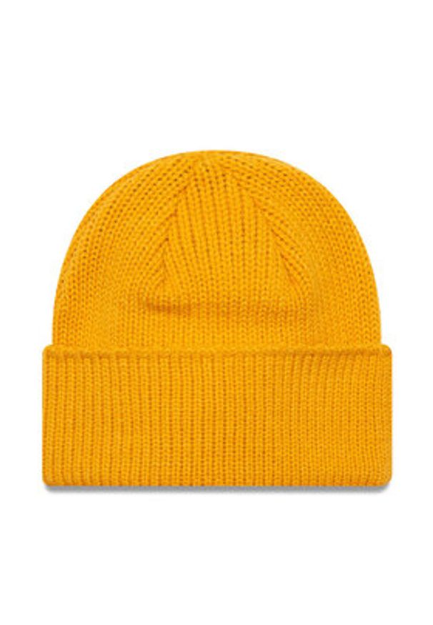 New Era Czapka Wide Cuff Beanie 60565448 Żółty. Kolor: żółty. Materiał: materiał