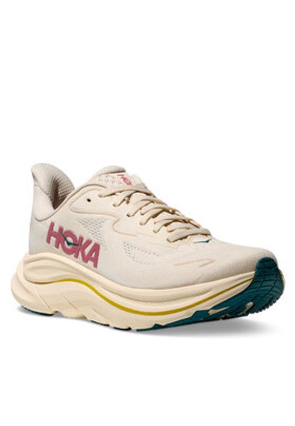 HOKA - Hoka Buty do biegania Clifton 10 1162031 Écru. Materiał: materiał