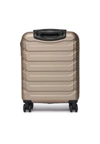 Gino Rossi Walizka kabinowa GIN-S-002-05-GOLD Złoty. Kolor: złoty. Materiał: materiał #6