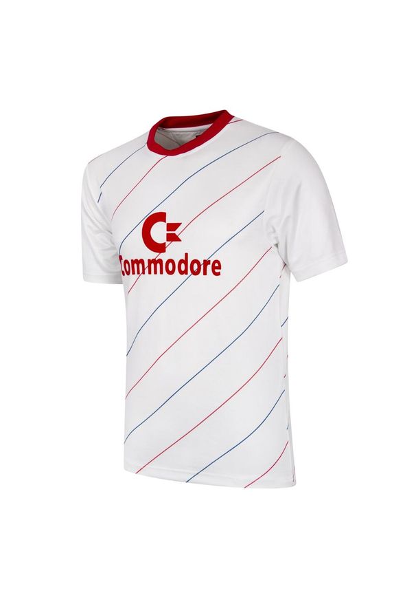 COPA FOOTBALL - Koszulka retro piłkarska Męska Bayern Monachium 1985 - 86. Kolor: biały. Sport: piłka nożna