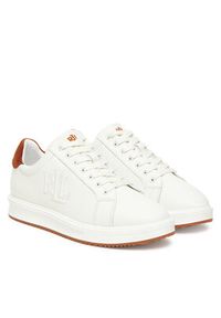 Lauren Ralph Lauren - LAUREN RALPH LAUREN Sneakersy Ainsley Sk Ltl 802979188001 Biały. Kolor: biały. Materiał: skóra #5