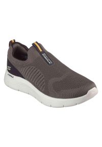 skechers - Buty męskie SKECHERS Go Walk Flex Peerless. Kolor: szary