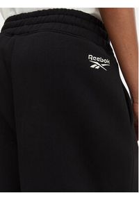 Reebok Spodnie dresowe Dominka RK25696CCW Czarny Regular Fit. Kolor: czarny. Materiał: bawełna #11