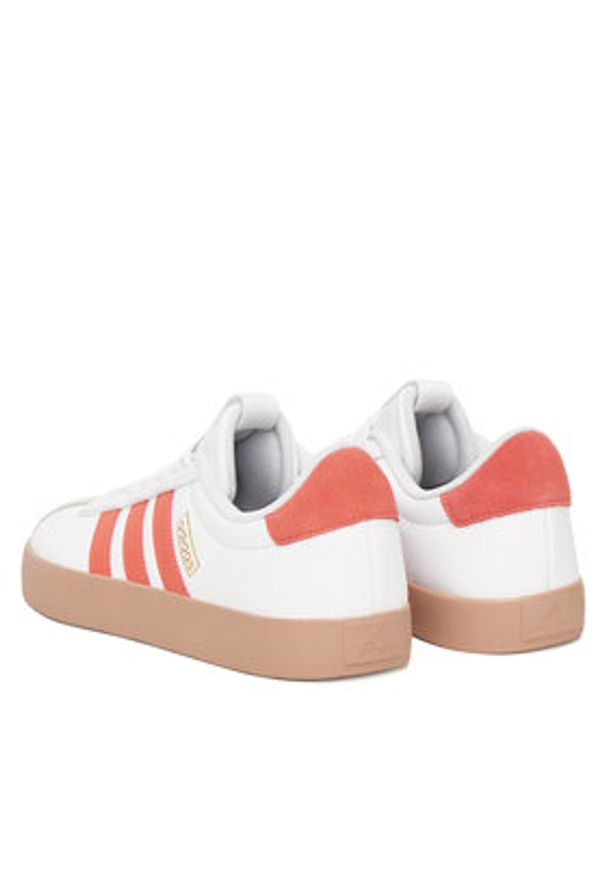 Adidas - adidas Sneakersy VL COURT 3.0 JP5346 Biały. Kolor: biały. Materiał: skóra