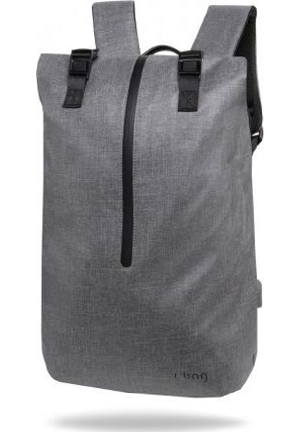 Szary plecak na laptopa R-BAG