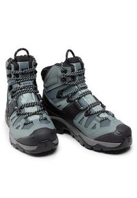 salomon - Salomon Trekkingi Quest 4 Gtx W GORE-TEX 413870 Niebieski. Kolor: niebieski. Materiał: materiał #2