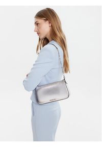 MICHAEL Michael Kors Torebka 32S4S8EW6M Srebrny. Kolor: srebrny. Materiał: skórzane #4