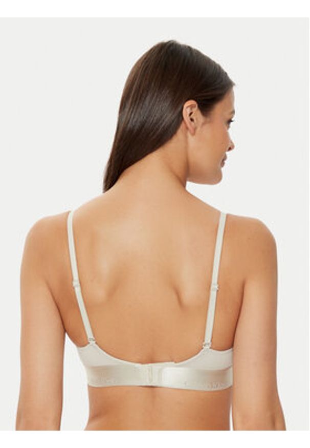 Calvin Klein Underwear Biustonosz braletka 000QF7994E Beżowy. Kolor: beżowy. Materiał: bawełna
