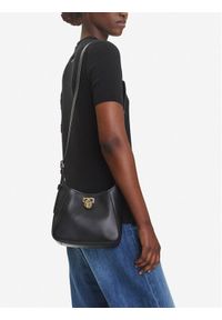 Lauren Ralph Lauren - LAUREN RALPH LAUREN Torebka 431966750001 Czarny. Kolor: czarny. Materiał: skórzane #1