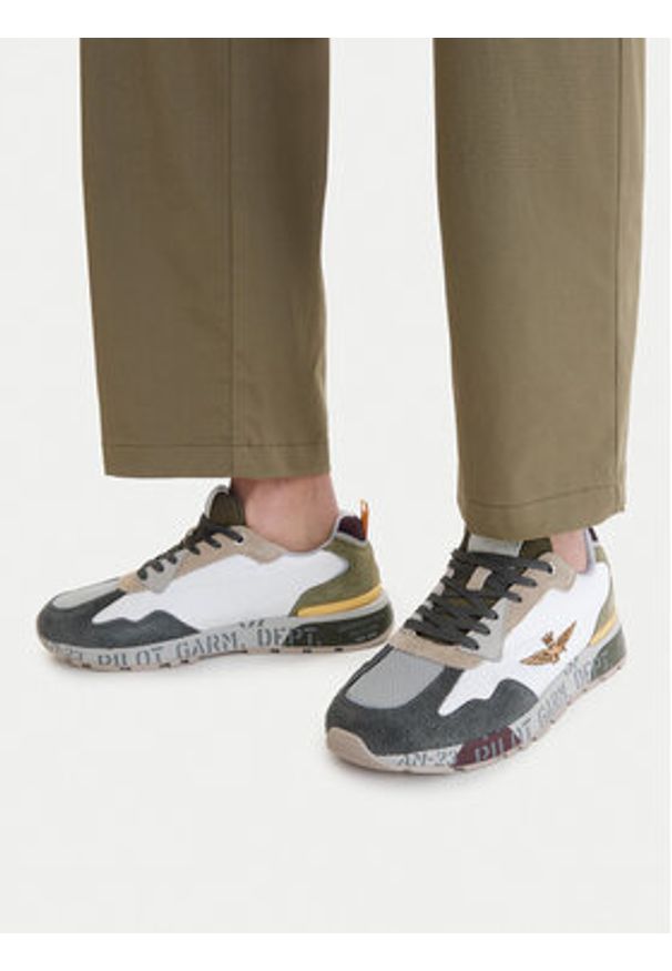 Aeronautica Militare Sneakersy 261SC0276UCT03546 Kolorowy. Materiał: materiał. Wzór: kolorowy