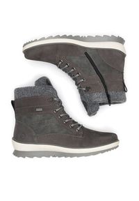 Remonte Trzewiki R8477-45 Szary. Kolor: szary. Materiał: skóra #7