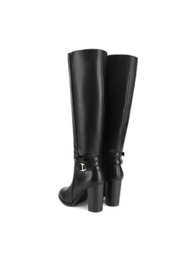 Clara Barson Kozaki WS22453-03 Czarny. Kolor: czarny. Materiał: skóra