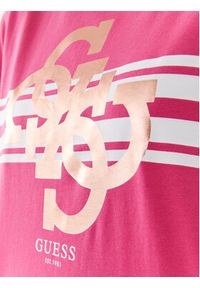 Guess T-Shirt V3YI11 I3Z14 Różowy Regular Fit. Kolor: różowy. Materiał: bawełna #4