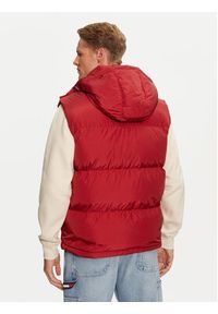 Tommy Jeans Bezrękawnik Alaska DM0DM19538 Czerwony Regular Fit. Kolor: czerwony. Materiał: syntetyk. Długość rękawa: bez rękawów #6