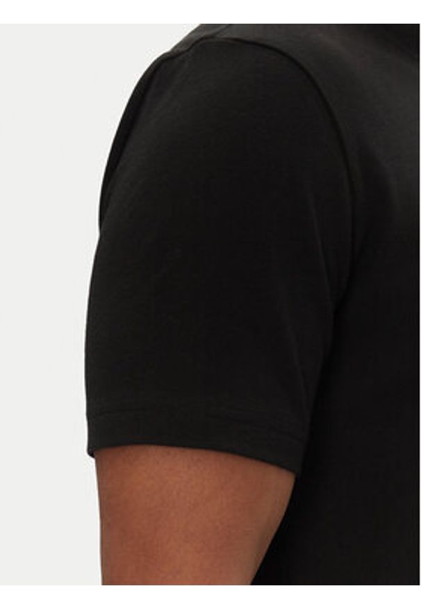 BOSS T-Shirt Te_Ontheway 50539180 Czarny Regular Fit. Kolor: czarny. Materiał: bawełna