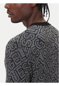 Guess Sweter M5BR11 Z0442 Szary Regular Fit. Kolor: szary. Materiał: syntetyk