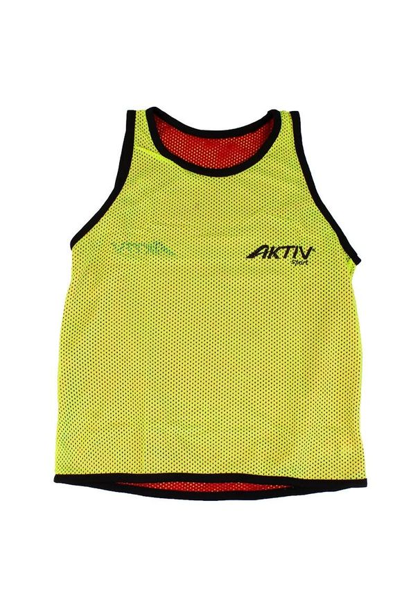 AKTIVSPORT - Dwustronny znacznik treningowy Aktivsport czerwono-żółty S. Kolor: żółty, czerwony, wielokolorowy. Sport: fitness