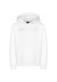 Nike - Bluza Z Polaru Dla Dzieci/Kids Park. Kolor: biały. Materiał: polar