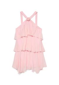 Vero Moda Sukienka koktajlowa Felicia 10329767 Różowy Regular Fit. Kolor: różowy. Materiał: syntetyk. Styl: wizytowy #3