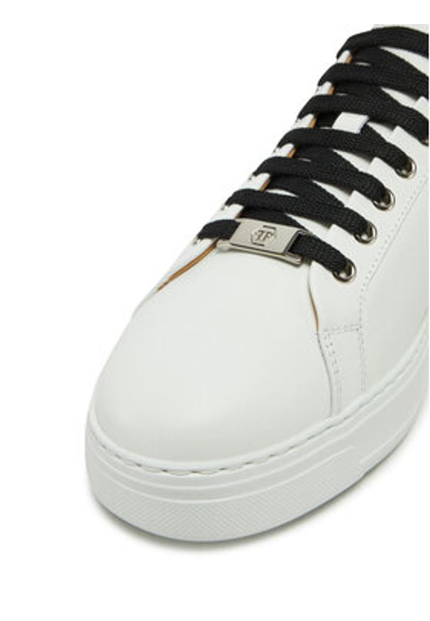 Philipp Plein - PHILIPP PLEIN Sneakersy SAES USC0692 PLE075 Czarny. Kolor: czarny. Materiał: skóra