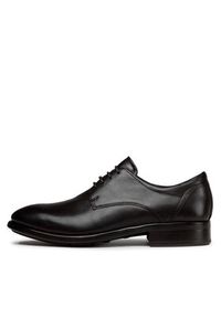 ecco - ECCO Półbuty Citytray 51273401001 Czarny. Kolor: czarny. Materiał: skóra #4