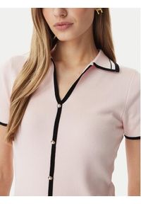 Morgan Sweter 261-MTOIRI Różowy Regular Fit. Kolor: różowy. Materiał: wiskoza #2