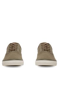 Mustang Trampki 4072-315 Khaki. Kolor: brązowy. Materiał: materiał #5
