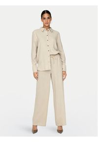 JDY Koszula Say 15318364 Beżowy Loose Fit. Kolor: beżowy. Materiał: wiskoza #5