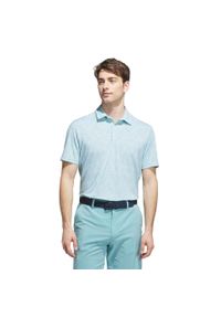 Adidas - Koszulka Ultimate365 Mini Bunker Polo. Typ kołnierza: polo. Kolor: niebieski. Styl: sportowy #2
