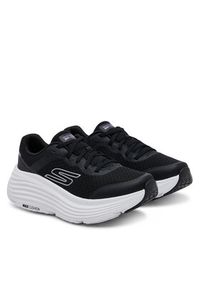skechers - Skechers Buty do biegania Max Cushioning Endeavour 129470/BKW Czarny. Kolor: czarny. Materiał: materiał #4