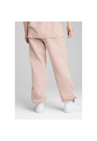 Puma - Spodnie dresowe unisex Essentials Elevated PUMA Rose Quartz Pink. Kolor: różowy. Materiał: dresówka