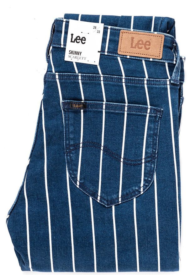 Lee - SPODNIE DAMSKIE LEE SCARLETT STREAK STRIPE L526MPHY 112111770
