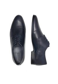 Lasocki Półbuty BRYAN-31 MI08 Granatowy. Kolor: niebieski. Materiał: skóra #8