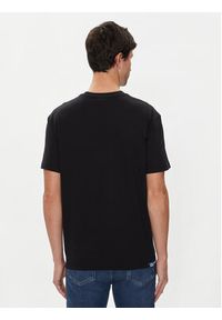 Karl Lagerfeld Jeans T-Shirt 245D1709 Czarny Regular Fit. Kolor: czarny. Materiał: bawełna