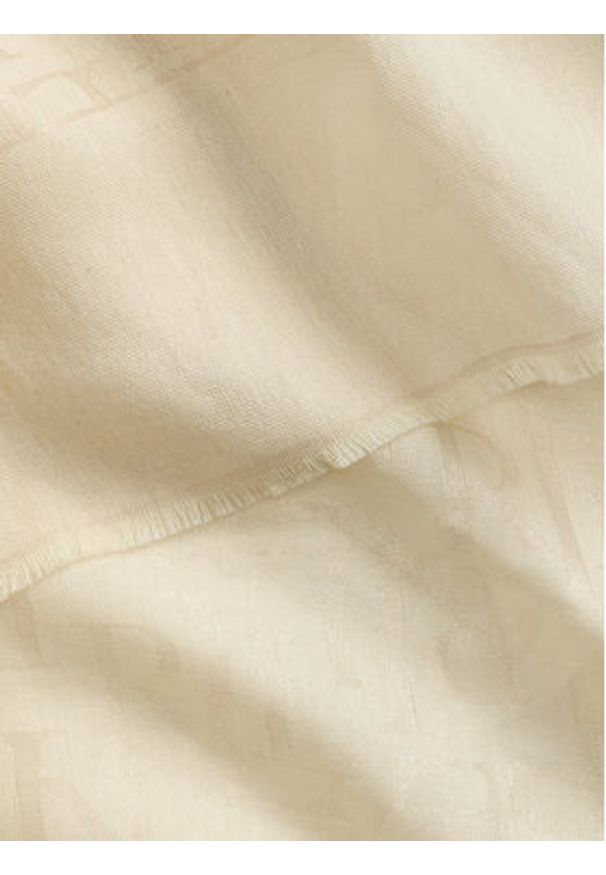 Lauren Ralph Lauren - LAUREN RALPH LAUREN Szal 454972572002 Beżowy. Kolor: beżowy. Materiał: bawełna