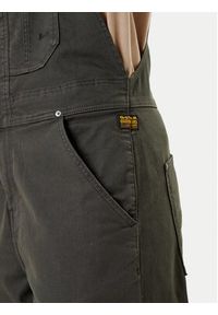 G-Star RAW - G-Star Raw Ogrodniczki D26920-C106 Szary Slim Fit. Kolor: szary. Materiał: bawełna #3