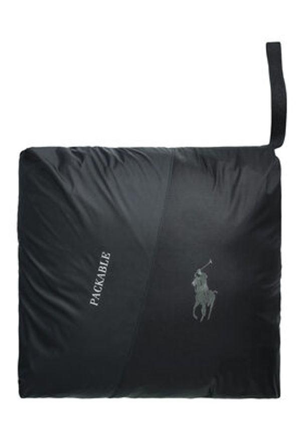 Polo Ralph Lauren Kurtka puchowa 710967774003 Czarny Regular Fit. Typ kołnierza: polo. Kolor: czarny. Materiał: syntetyk