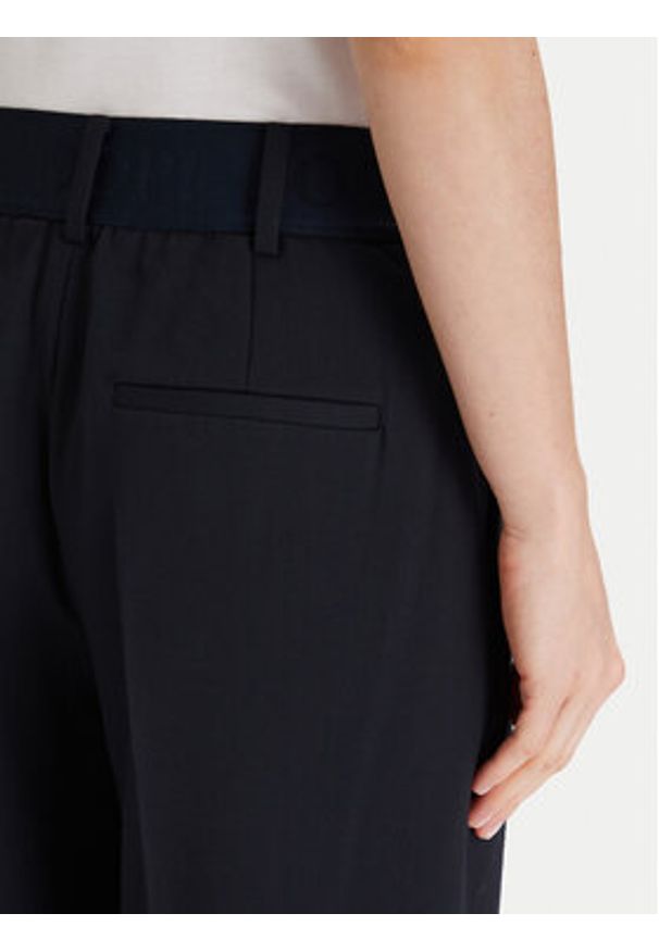 JOOP! Spodnie materiałowe Paris2 30048839 Granatowy Modern Fit. Kolor: niebieski. Materiał: wiskoza, syntetyk