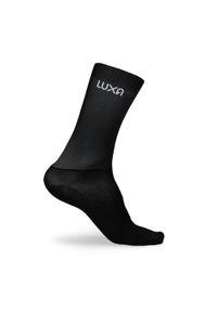 LUXA - Skarpetki Kolarskie Luxa Aero. Kolor: czarny. Materiał: poliester, elastan, poliamid. Sport: kolarstwo