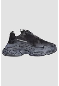 Balenciaga - BALENCIAGA Czarne sneakersy TRIPLE S. Kolor: czarny #1