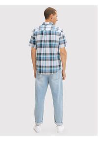 Tom Tailor Koszula 1031045 Niebieski Regular Fit. Kolor: niebieski. Materiał: bawełna #3