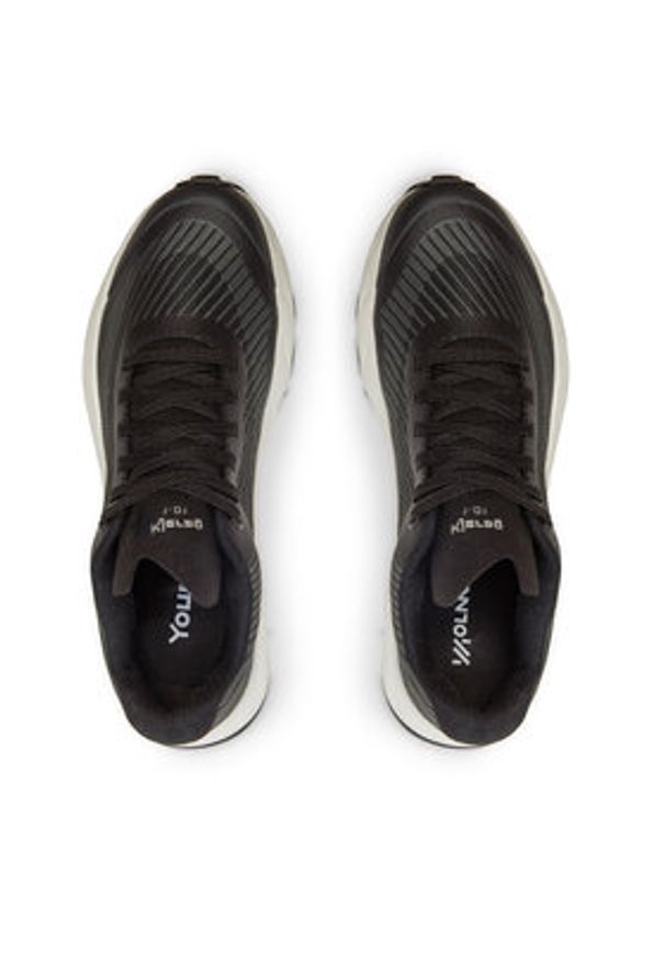 NNormal Buty do biegania Kjerag N1ZKGM1 Czarny. Kolor: czarny. Materiał: materiał