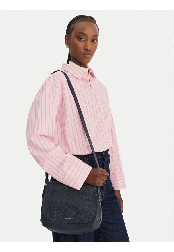 Coccinelle Torebka T95 Coccinellerebekka E1 T95 15 02 01 Granatowy. Kolor: niebieski. Materiał: skórzane