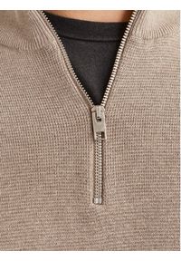 Jack & Jones - Jack&Jones Sweter Milano 12259664 Szary Relaxed Fit. Kolor: szary. Materiał: bawełna #7