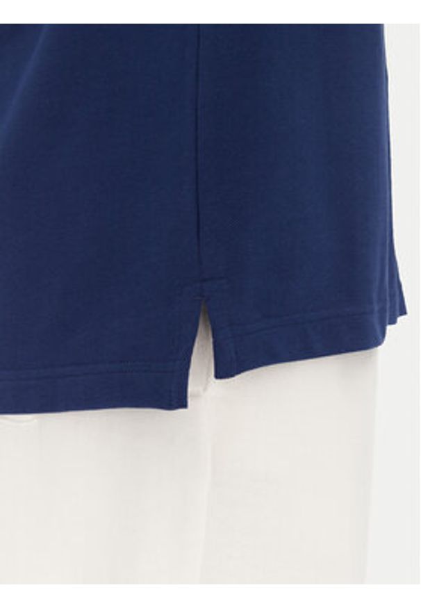 Adidas - adidas Polo Essentials Small Logo JE9021 Granatowy Regular Fit. Typ kołnierza: polo. Kolor: niebieski. Materiał: bawełna