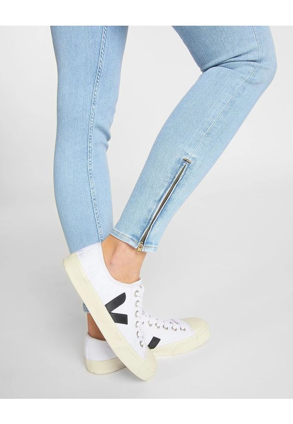 Lee - LEE SCARLETT SKINNY CROPPED DAMSKIE SPODNIE JEANSOWE LIGHT COROVAL L30CMFOC 112106363