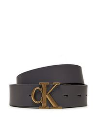 Calvin Klein Jeans Pasek Damski Mono Pl Rev Lthr Belt K60K612288 Czarny. Kolor: czarny. Materiał: skóra #2