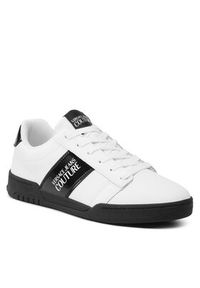 Versace Jeans Couture Sneakersy 74YA3SD5 Biały. Kolor: biały. Materiał: skóra #3